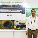 Arrow Digital’s dry sublimation printers at Gartex 2022 Arrow Digital