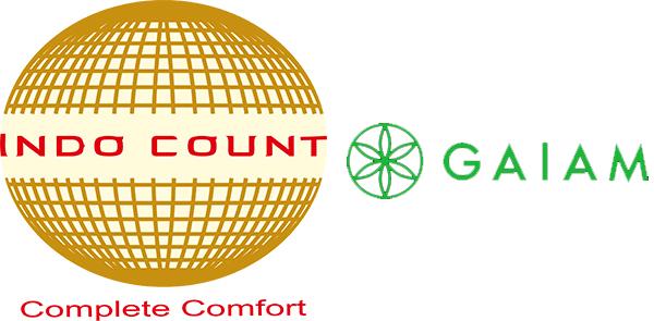 INDO COUNT PARTNERS WITH PREMIERE FITNESS GLOBAL BRAND “GAIAM” IN HOME TEXTILES