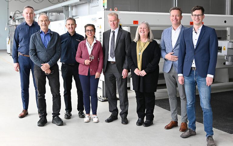 HEATHCOAT FABRICS installs BRÜCKNER finishing line