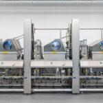 Karl Mayer partners with Levi Strauss GREENDYE laboratory machine in KARL MAYER's Denim R&D Center. Photo: Karl Mayer