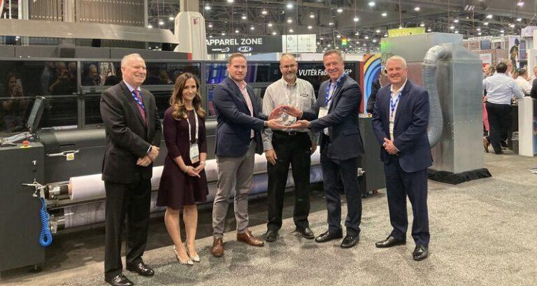 EFI Marks a milestone as Orbus Exhibit and Display Group installs the 300th VUTEk FabriVU Printer