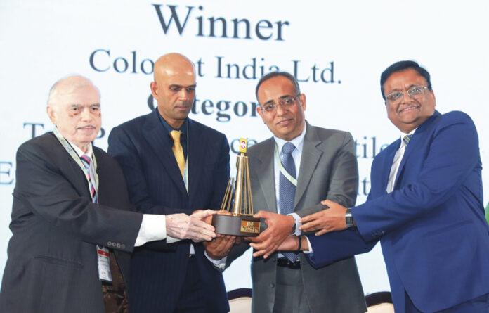 ColorJet India winner of textile engineering in the service of the textile industry