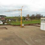 Trützschler Card Clothing expands its site in Neubulach The construction ground of the new TCC site. Photo: Trützschler