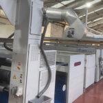 O’NEILLS installs BRÜCKNER POWER-FRAME stenter in Ireland BRÜCKNER POWER-FRAME stenter at O’NEILLS with cooling zone and special transport belt in the exit for delicate elastic fabric.
