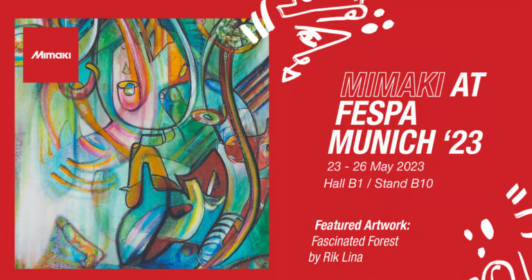 Mimaki technology and collaborative approach set to captivate the industry and bring ‘New Perspectives’ To FESPA 2023