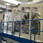 ANDRITZ introduces new spunlace pilot line for natural and recycled fibers New ANDRITZ carding machine dedicated to natural and recycled fibers in the ANDRITZ Perfojet technical center in Montbonnot, France Photo - ANDRITZ