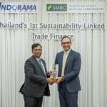 Indorama Ventures and SMBC inaugurate Thailand’s first sustainability- linked trade finance facility Indorama Ventures and SMBC