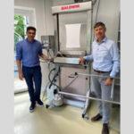 Rudolf commissions Baldwin’s TexCoat G4 lab-scale precision spray unit Baldwin