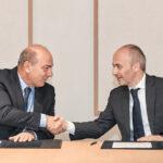 Inditex and the International Apparel Federation sign a framework agreement Cem Altan, Óscar García Maceiras |International Apparel Federation