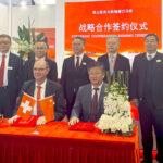 Oerlikon Barmag and Nanshan Fashion signed a contract for PA6 and PA 6.6 solutions Oerlikon Barmag and Nanshan Fashion