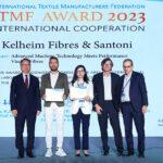 Kelheim Fibres and Santoni win the ITMF International Cooperation Award 2023 Kelheim Fibres