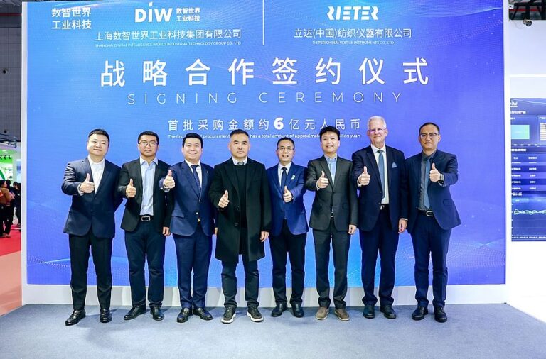 Rieter wins major order and enters strategic partnership with DIW
