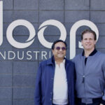 Loop Industries and Ester Industries partner to build an Infinite Loop manufacturing facility in India Arvind Singhania, Chairman and CEO of Ester Industries Ltd. and Daniel Solomita, Founder and CEO of Loop Industries at Loop’s head office in Terrebonne, Quebec, Canada. Photo - Loop Industries