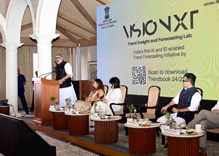 image001DJMS Union Minister of Textiles Shri Giriraj Singh launches India’s first fashion forecasting initiative ‘VisioNxt’