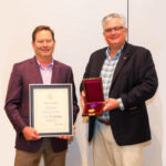 Haskell W. Beckham receives the AATCC Olney Medal AATCC Olney Medal