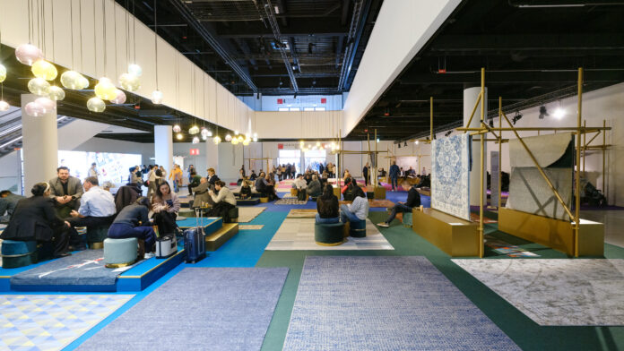 Heimtextil Messe Frankfurt Carpets & Rugs and Flooring & Equipment will create a unique offering for the global floor covering industry at Heimtextil 2026. Photo - Messe Frankfurt