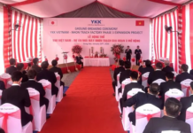 YKK holds groundbreaking ceremony for phase 3 expansion of Vietnam Co., Ltd.’s Nhon Trach factory YKK Corporation
