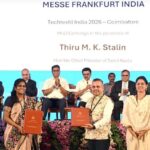 Messe Frankfurt Trade Fairs India signs a landmark MoU with the Department of Textiles and Guidance Tamil Nadu Messe Frankfurt Trade Fairs India