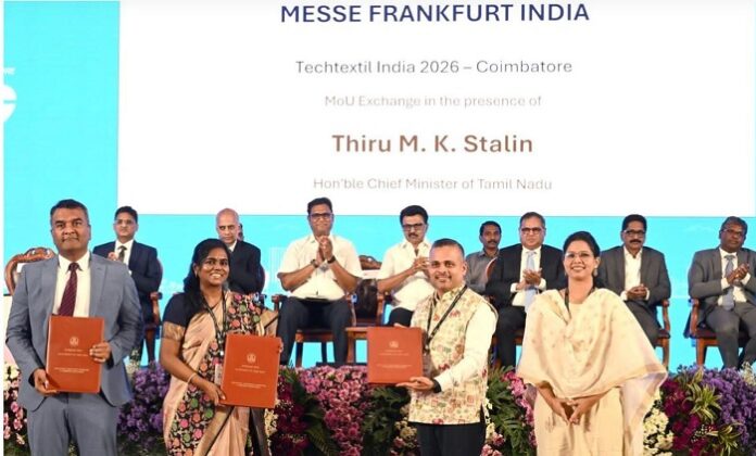 MoU signing Messe Frankfurt Trade Fairs India