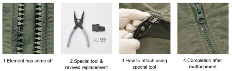 YKK: Revived replacement elements for VISLON wins the iF Design Award 2026