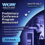 Preliminary conference program announced for the 2026 World of Wipes (WOW) international conference World of Wipes