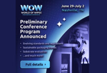 Preliminary conference program announced for the 2026 World of Wipes (WOW) international conference World of Wipes