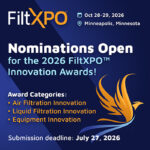 INDA opens nominations for the 2026 FiltXPO Innovation Awards INDA
