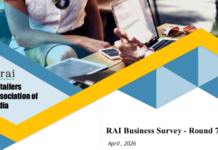 RAI Business survey records 7% year-on-year growth in april 2026, retail demand remains steady across key categories RAI
