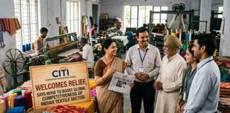 CITI warmly welcomes relief, says move to boost global competitiveness of Indian textile sector CITI