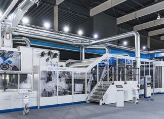 DiloGroup – Complete nonwoven needling line for hygiene materials in the United States DiloGroup