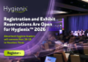 Registration and exhibit reservations are Open for Hygienix 2026 Hygienix