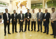 RSWM unveils ‘Sutradhaar’ at Bharat Tex 2026, showcasing India’s textile journey from tradition to tomorrow Riju Jhunjhunwala, Chairman & Managing Director, RSWM Limited along with Mr. Rajeev Gupta, Joint Managing Director, RSWM Limited, business heads & team