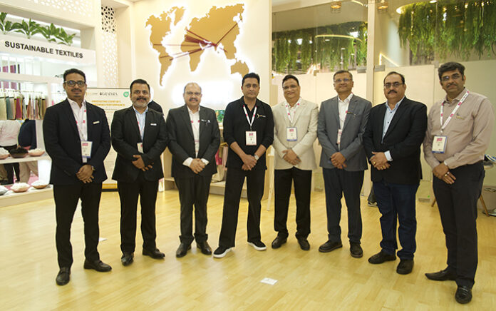 Image 1 Riju Jhunjhunwala, Chairman & Managing Director, RSWM Limited along with Mr. Rajeev Gupta, Joint Managing Director, RSWM Limited, business heads & team