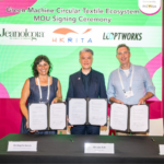 HKRITA signs MoU with Jeanologia and Looptworks to establish the green machine circular textile ecosystem, marking a breakthrough in scalable textile recycling HKRITA
