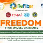 Textile Minister, Vrunda Desai champion ‘Freedom from Unused Garments’ as ReFiber calls for nationwide garment collection drive ReFiber