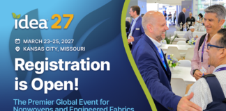 INDA opens registration for IDEA27, the Premier Global Event for nonwovens and engineered fabrics INDA